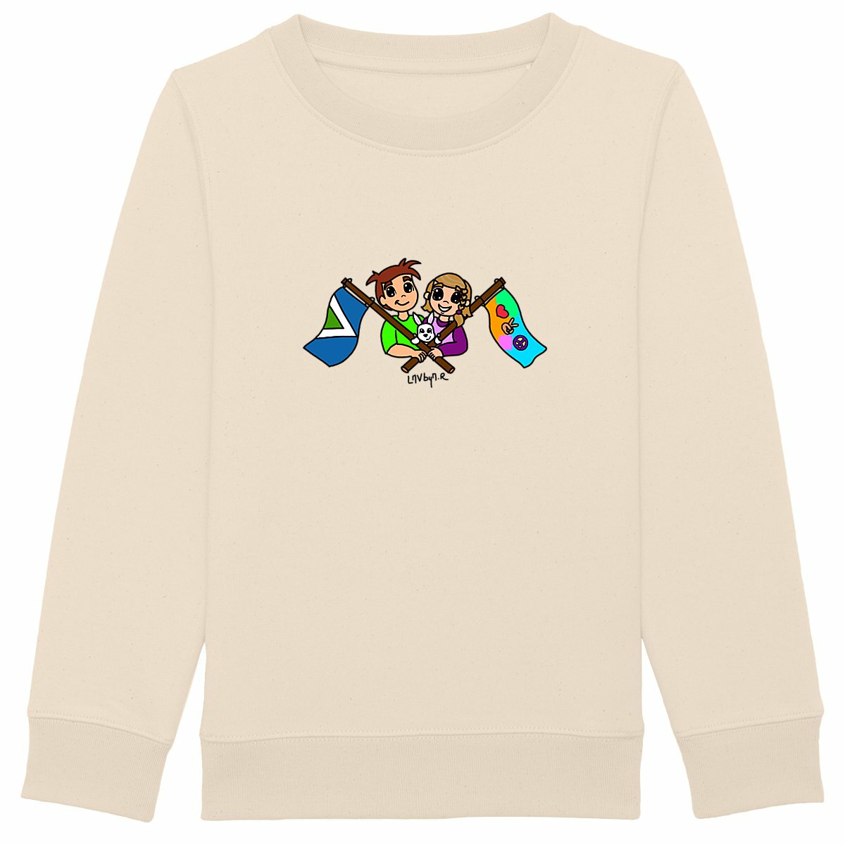 Image back Sweat-shirt épais Minis Vegans Kawaii