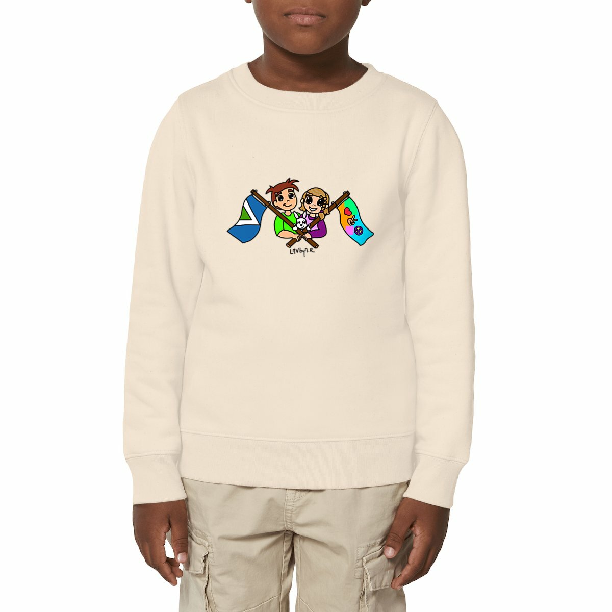 Image front Sweat-shirt épais Minis Vegans Kawaii