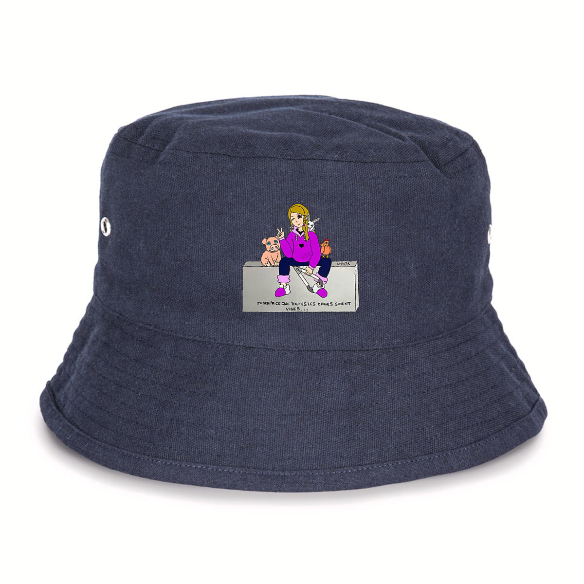 Image back Bob 100% recyclé GIRL LIBERATION