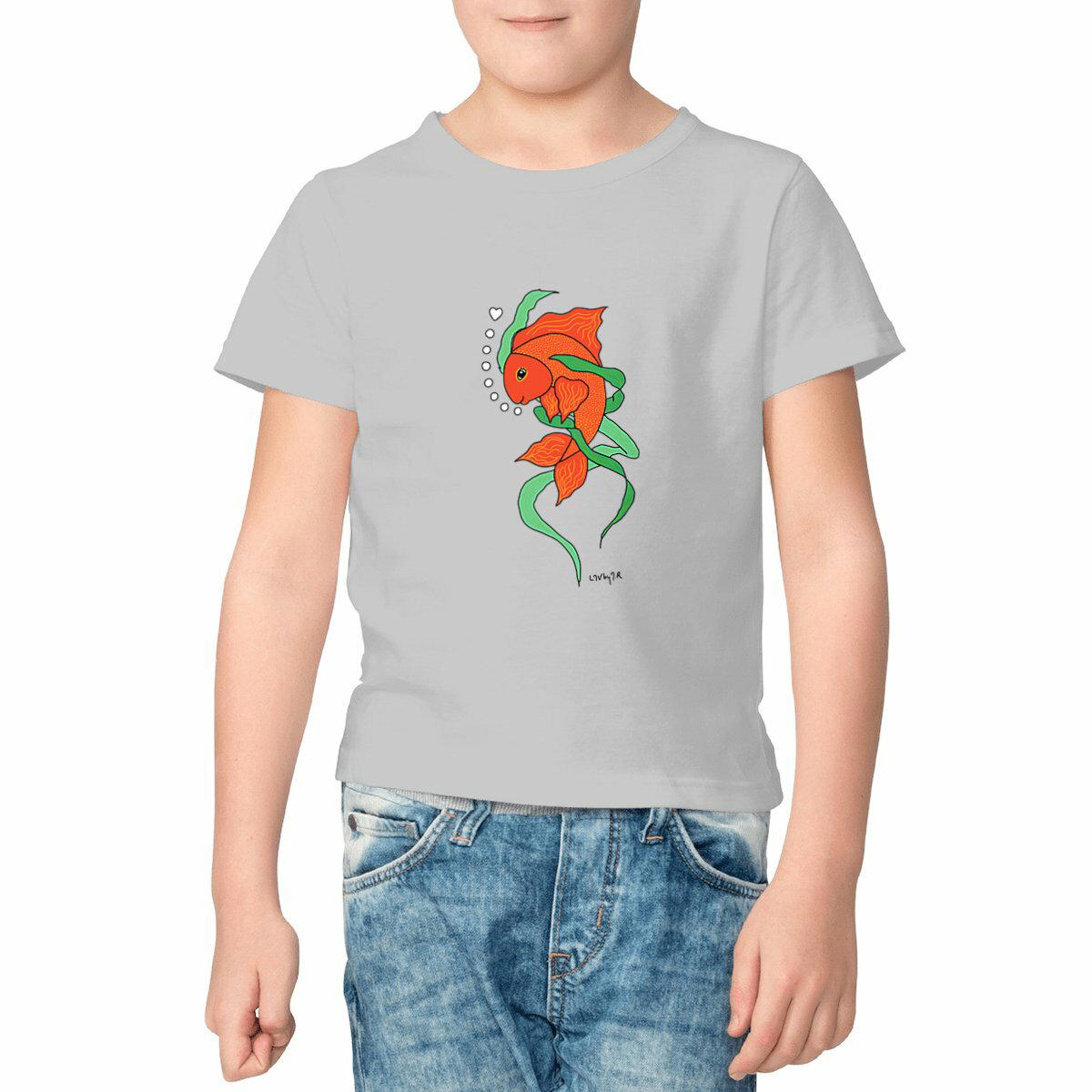 Image front Tee-shirt Bio TI POISSON