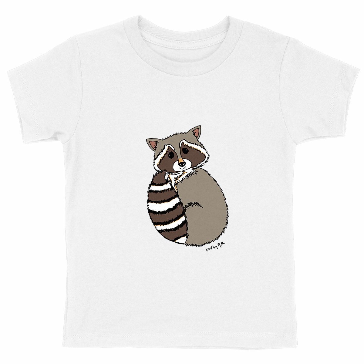 Image back Tee-shirt Bio RATON LAVEUR