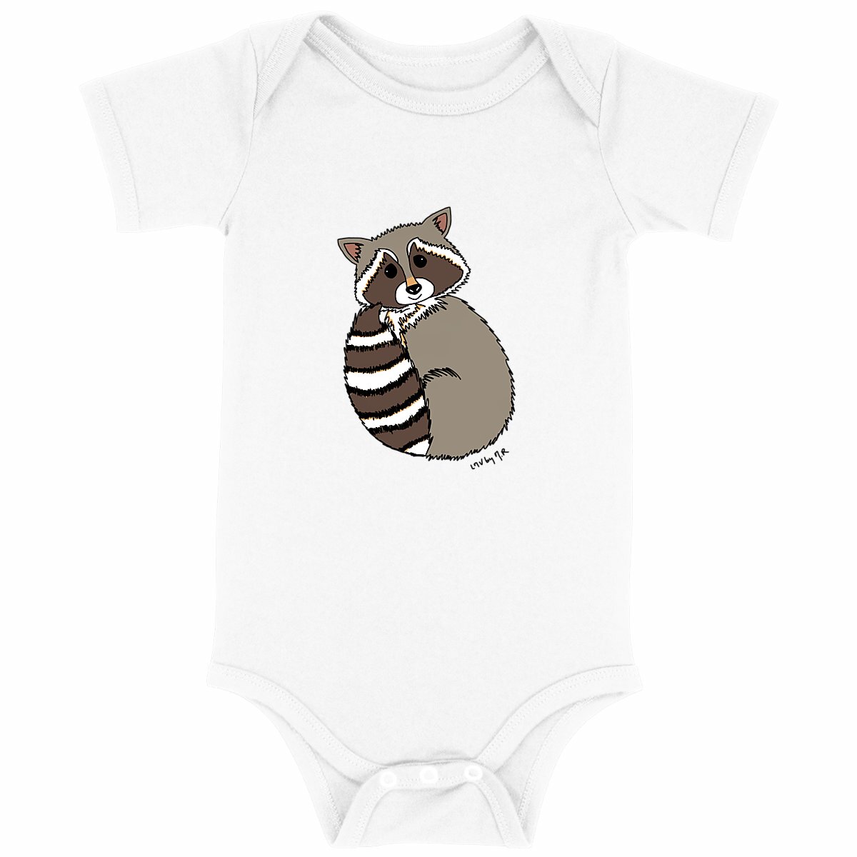 Image front Body Bio Bébé RATON LAVEUR
