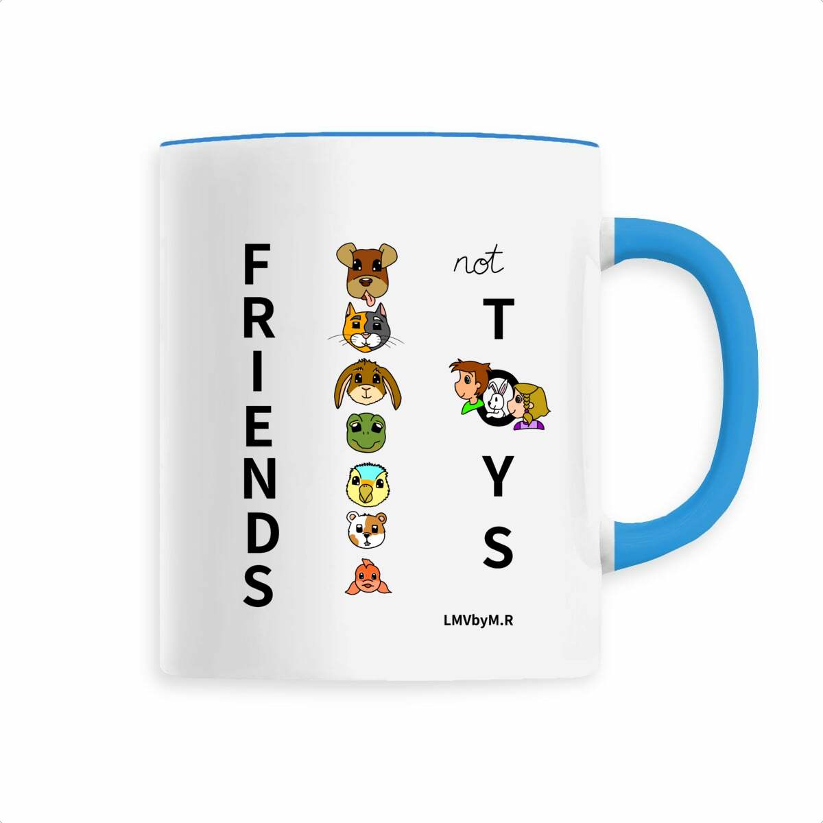 Image back Mug en céramique FRIENDS NOT TOYS