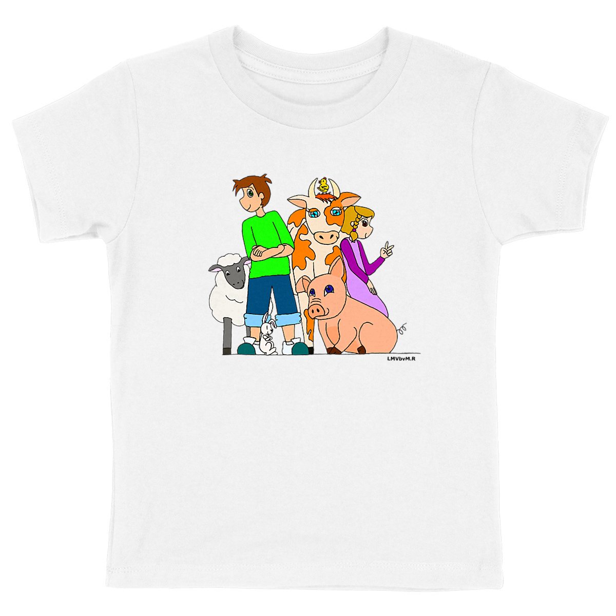 Image back Tee-shirt Bio Enfant COOL