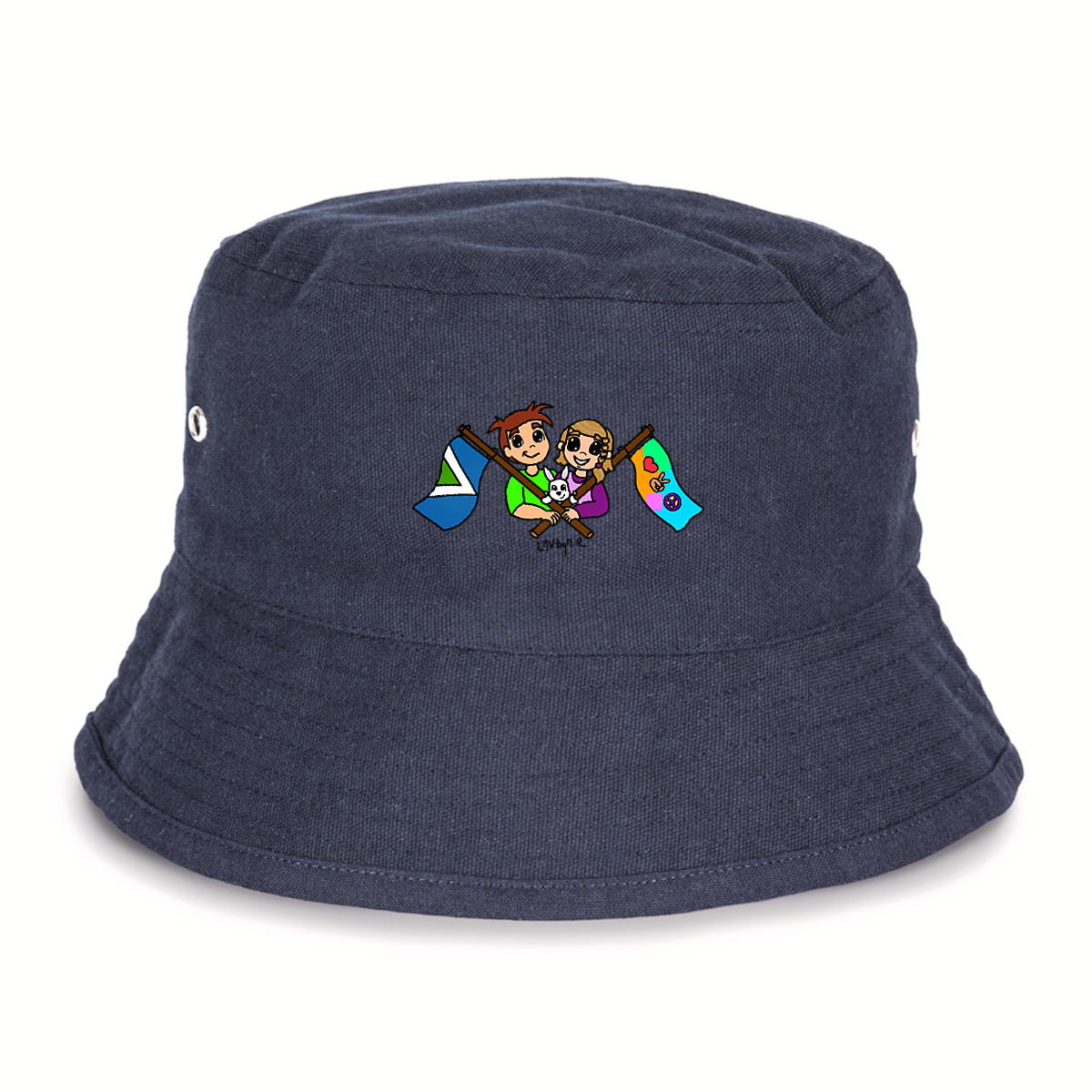 Image back Bob 100% recyclé MINIS VEGANS KAWAII