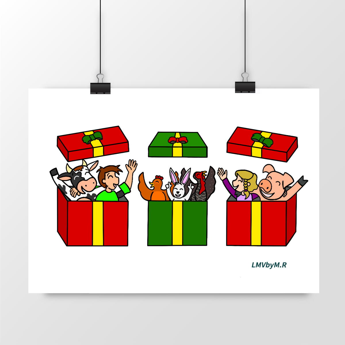 Image front Poster L'AMITIE EN CADEAU