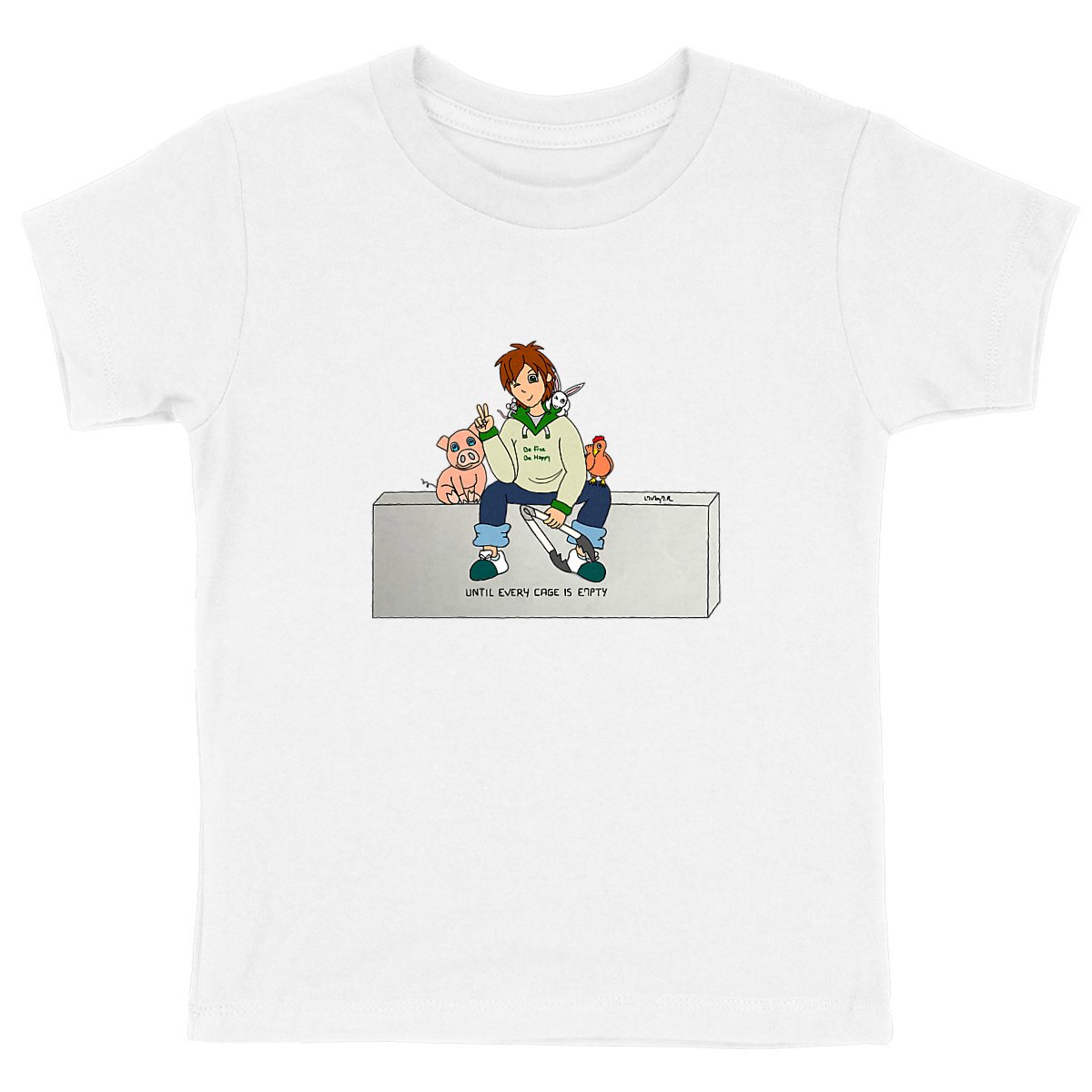 Image back Tee-shirt Bio Enfant BOY LIBERATION