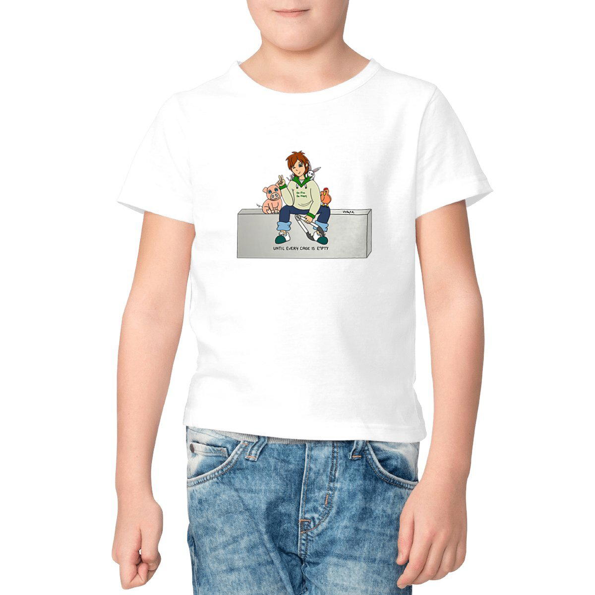 Image front Tee-shirt Bio Enfant BOY LIBERATION