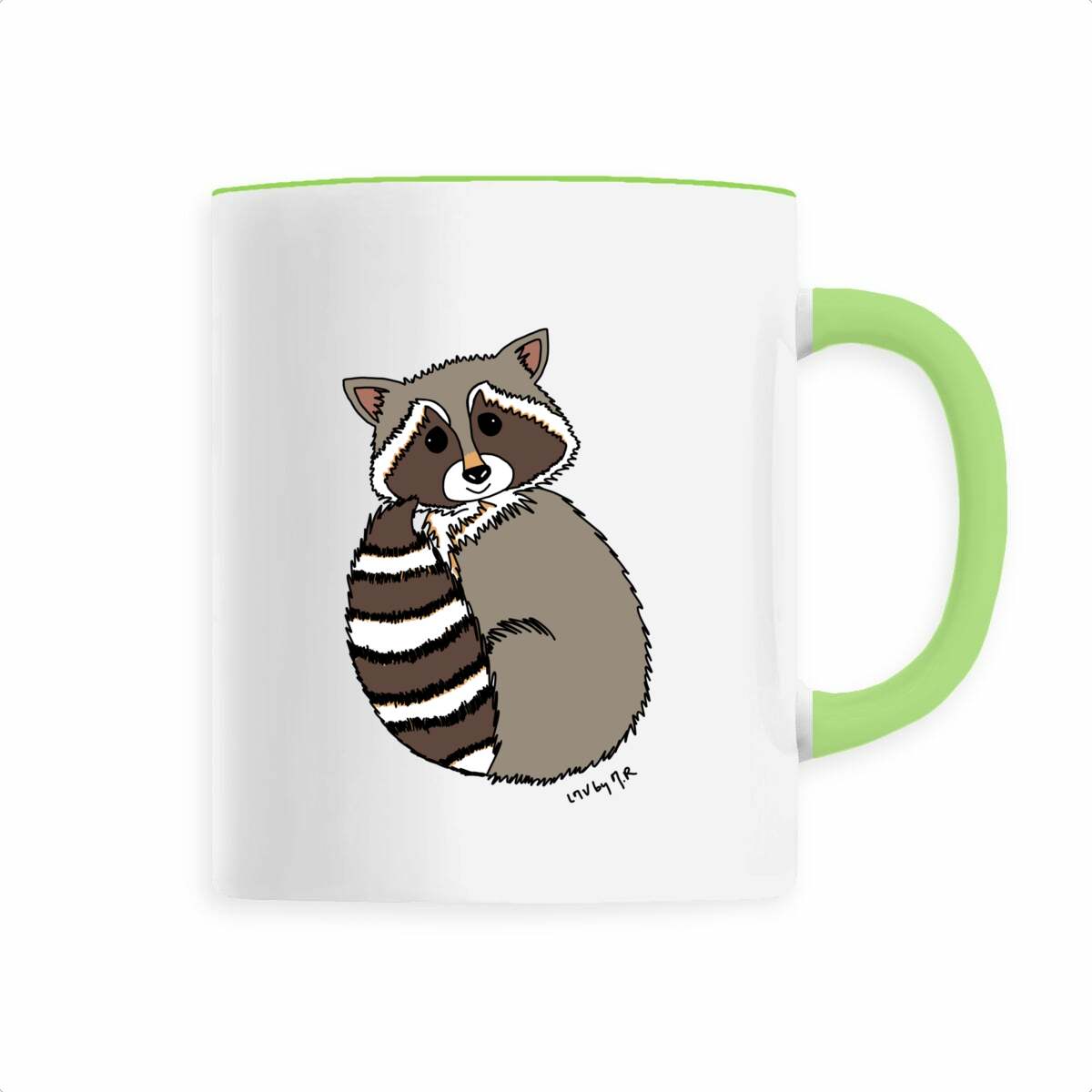 Image front Mug en céramique RATON LAVEUR