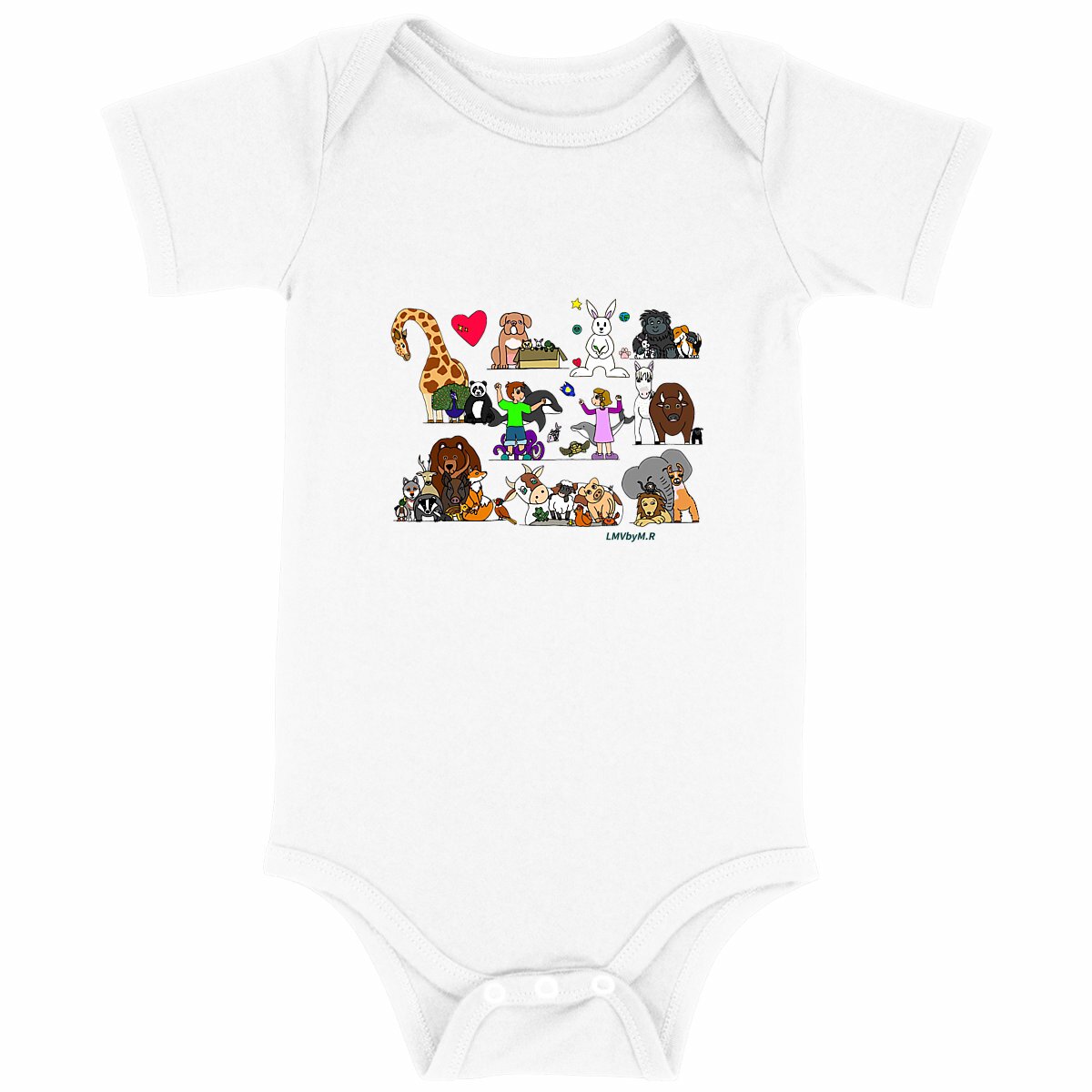 Image front Body Bio Bébé  VEGANS POUR EUX
