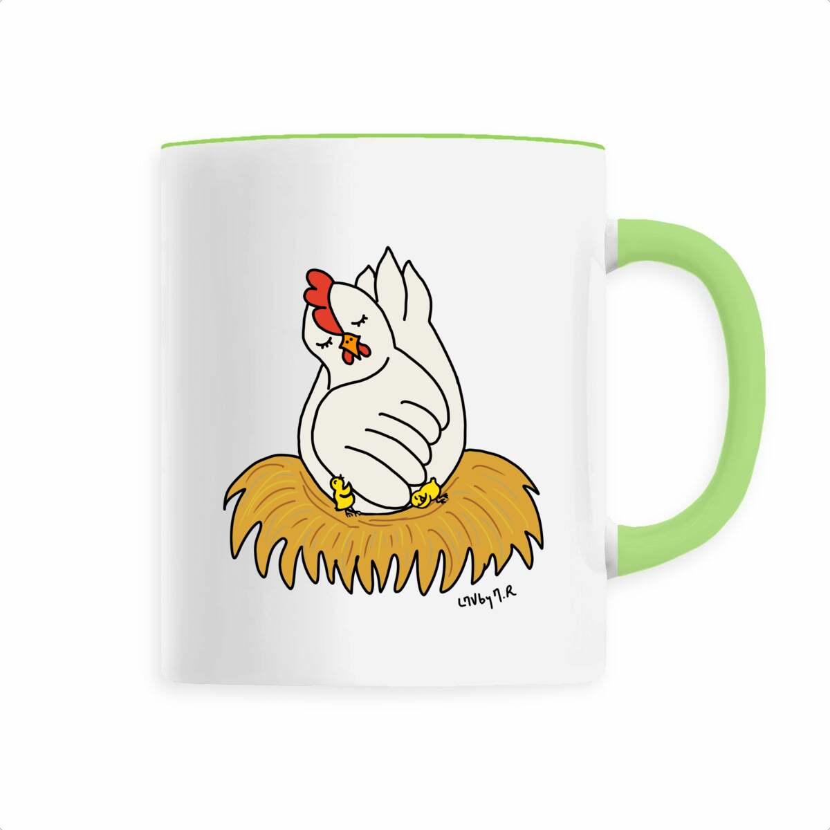 Image front Mug en céramique MAMAN POULE