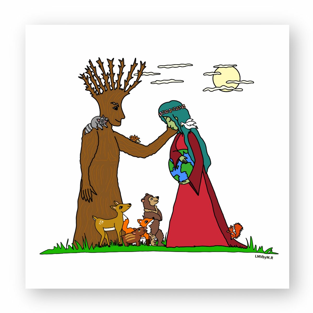 Image front Sticker MERE NATURE