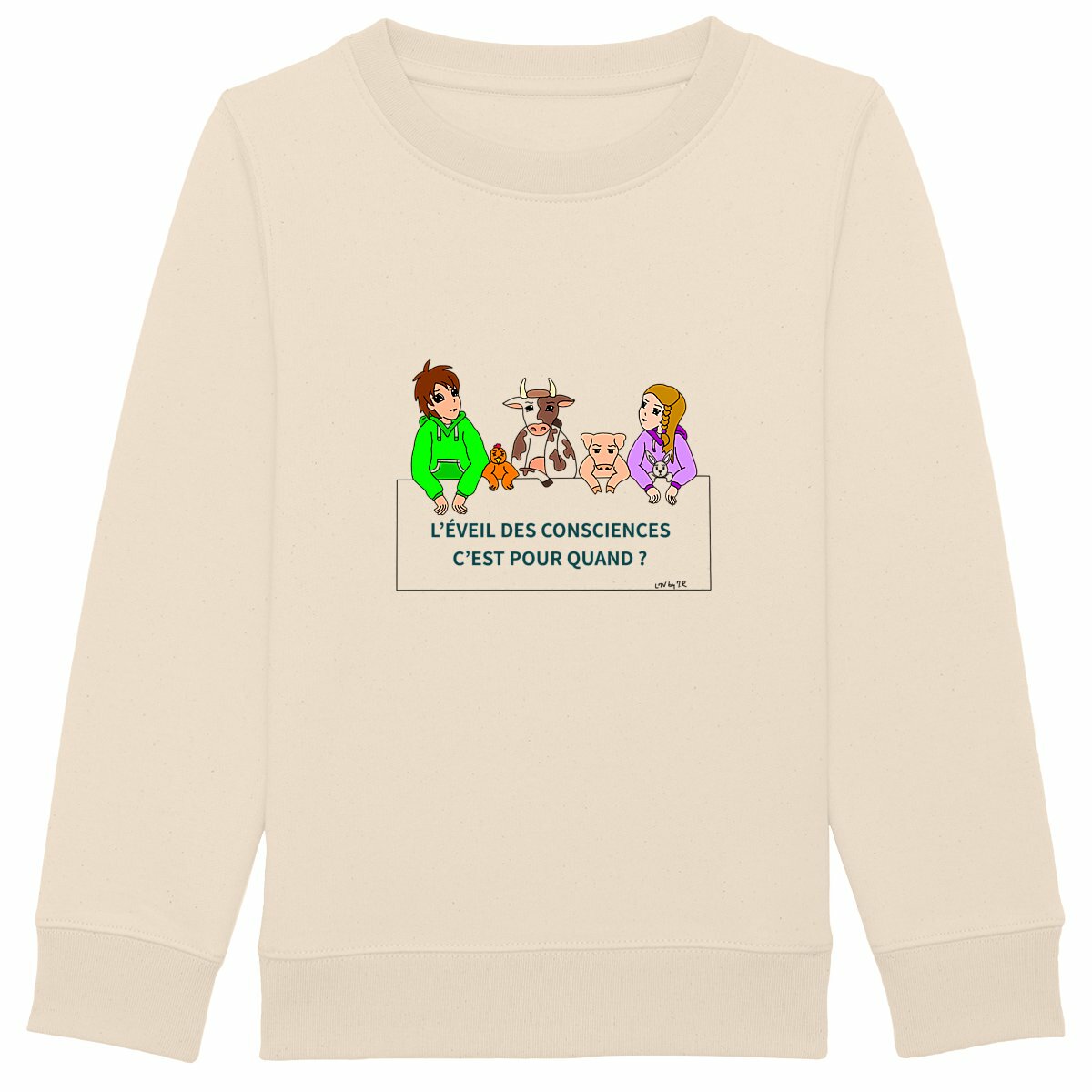 Image back Sweat-shirt épais EVEIL DES CONSCIENCES