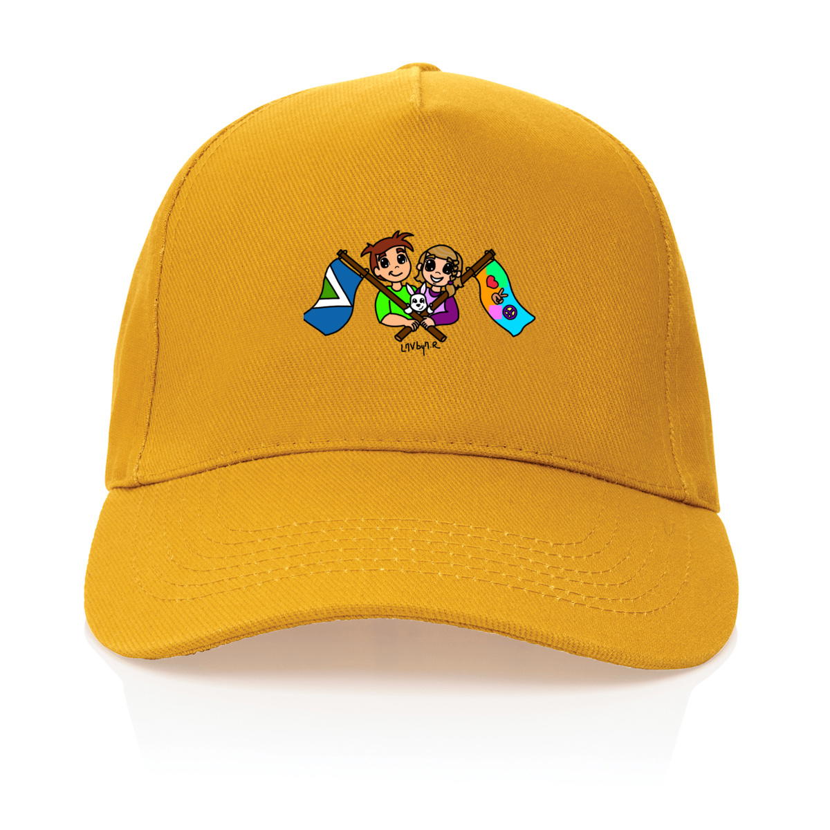 Image front Casquette MINIS VEGANS KAWAII 