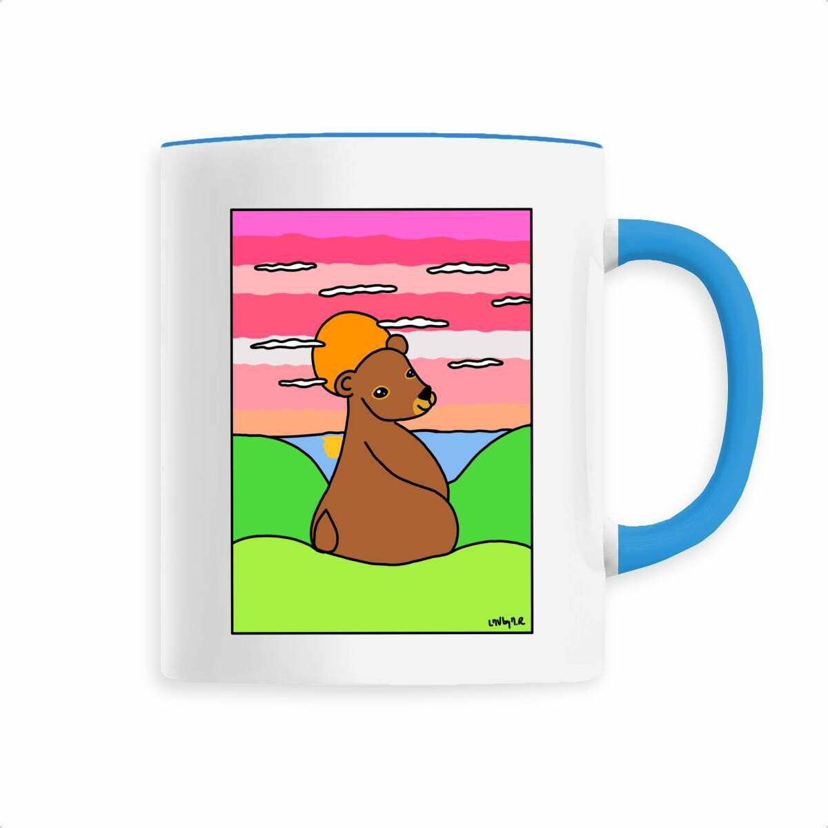 Image back Mug en céramique OURS BRUN