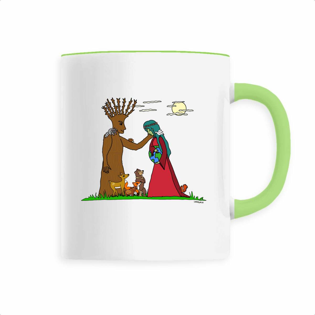 Image front Mug en céramique MERE NATURE
