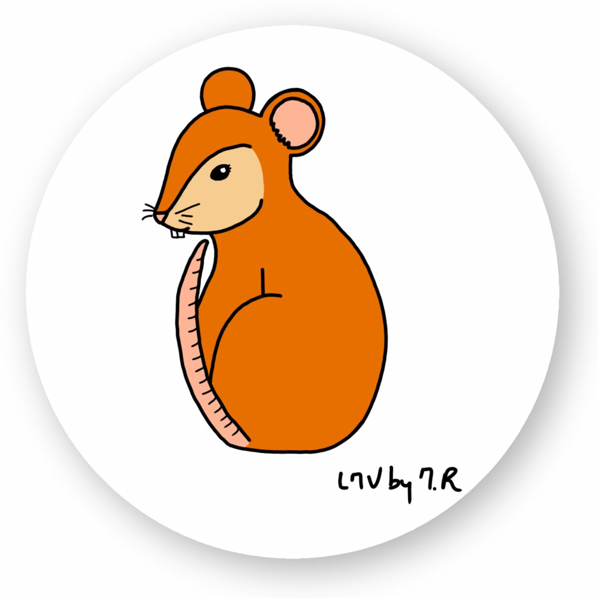 Image front Sticker TI MULOT