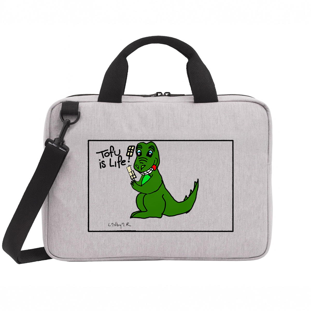 Image front Sacoche Ordinateur TOFU IS LIFE