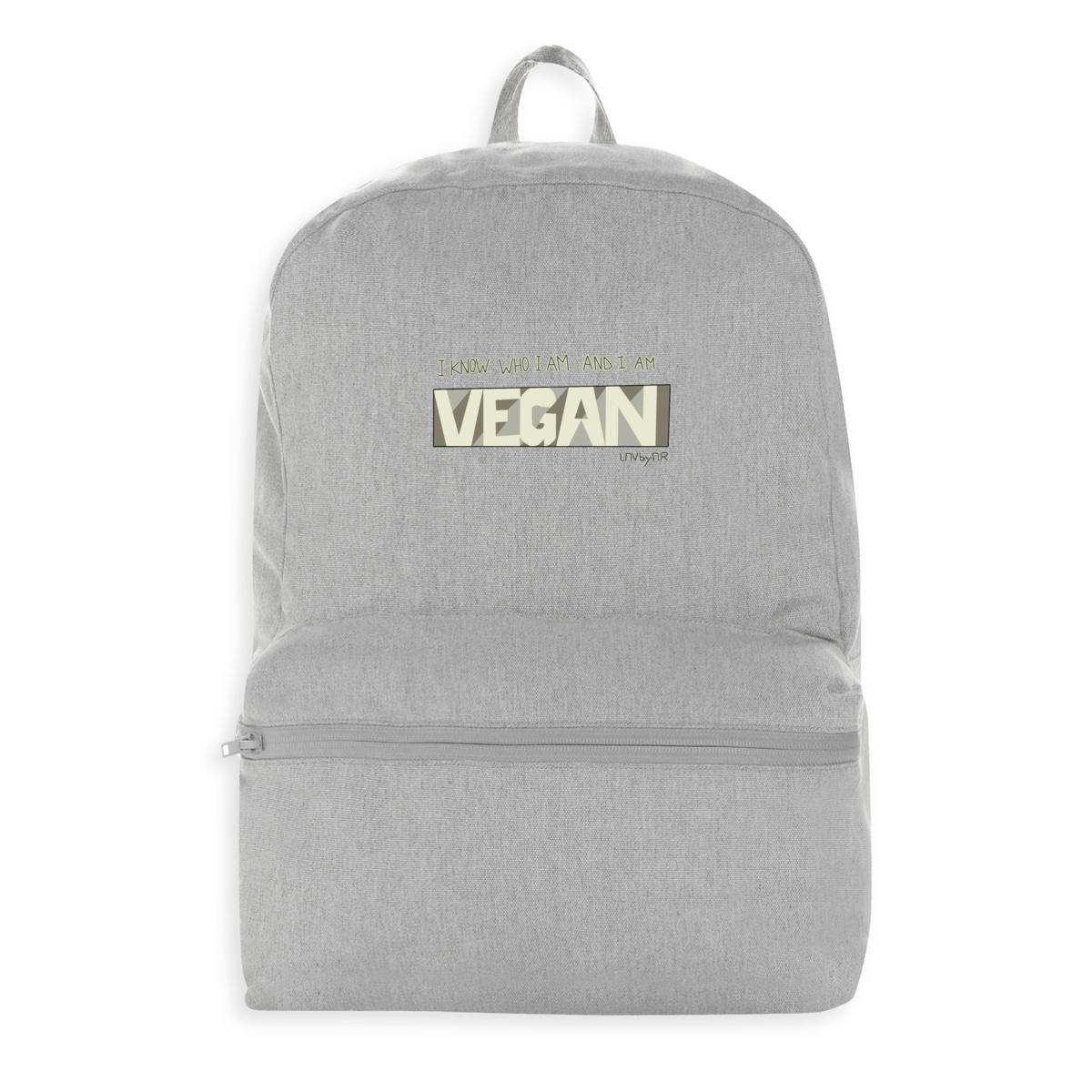 Image front Sac à dos I AM VEGAN