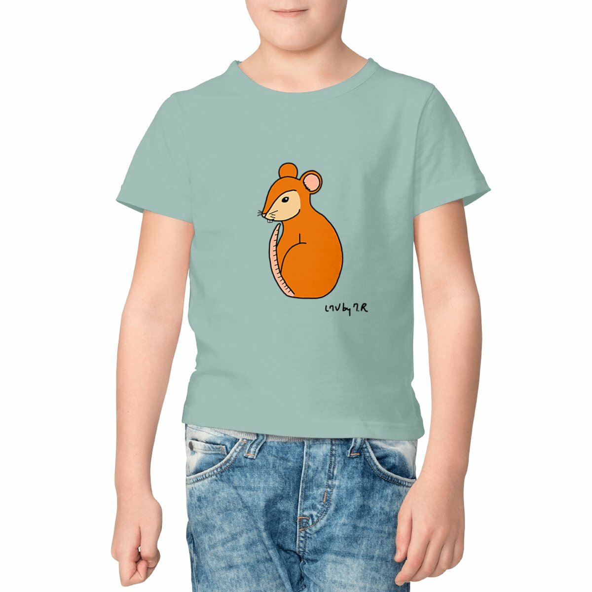 Image front Tee-shirt Bio TI MULOT