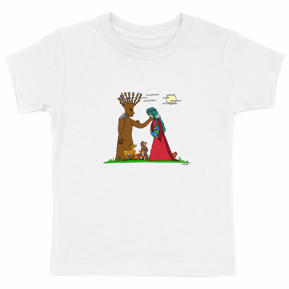 Image back Tee-shirt Bio MERE NATURE