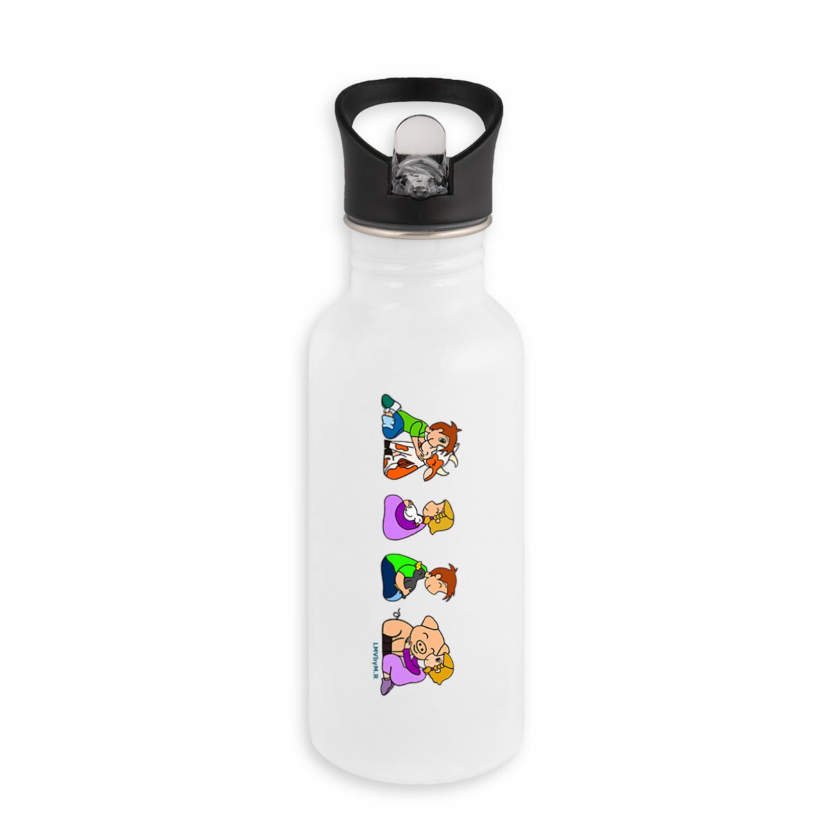 Image front Gourde en inox CALIN DE LA FERME