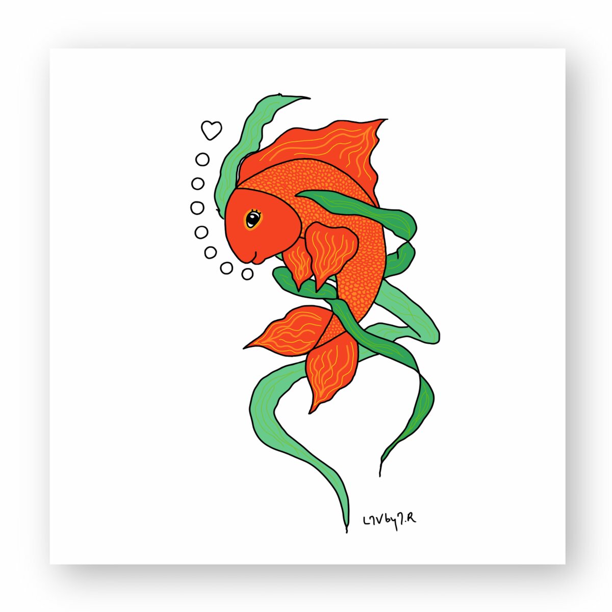 Image front Sticker TI POISSON