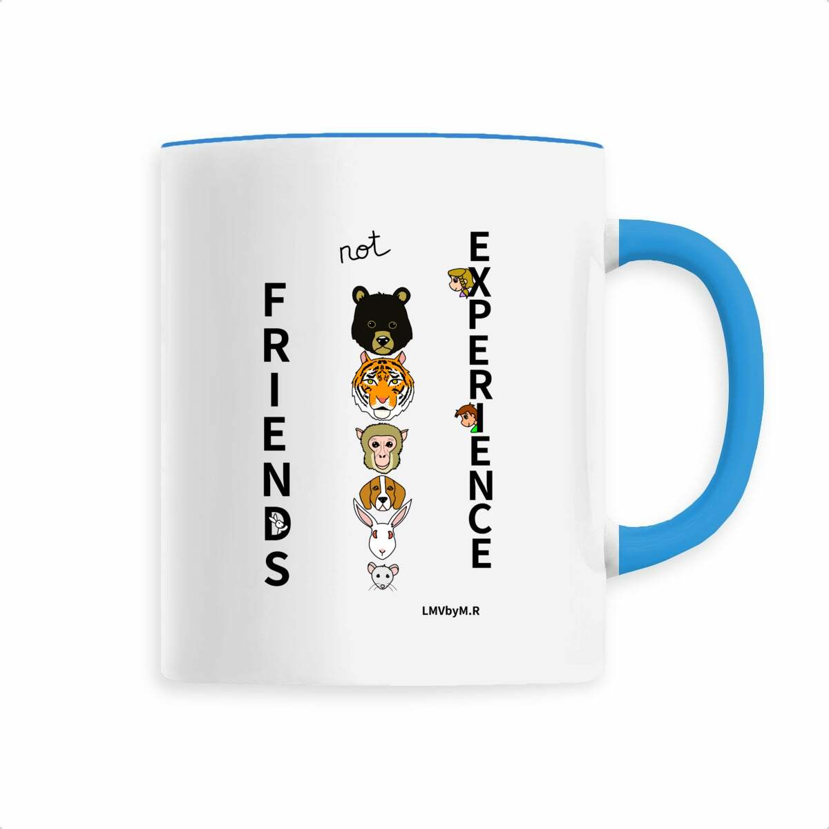Image back Mug en céramique LMV FRIENDS NOT EXPERIENCE