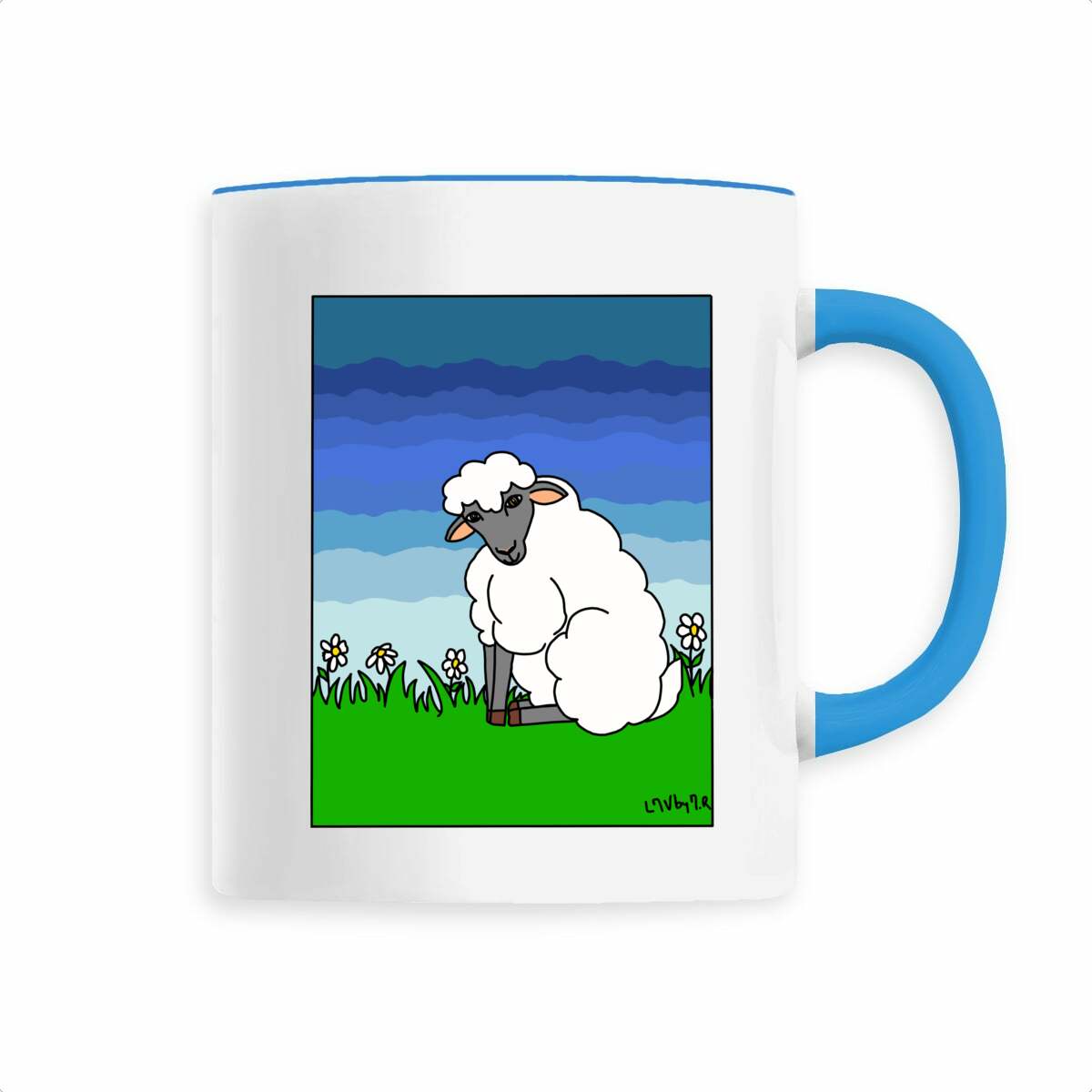 Image back Mug en céramique MOUTON MIGNON