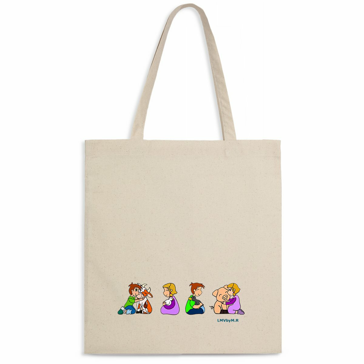 Image front Totebag bio CALIN DE LA FERME