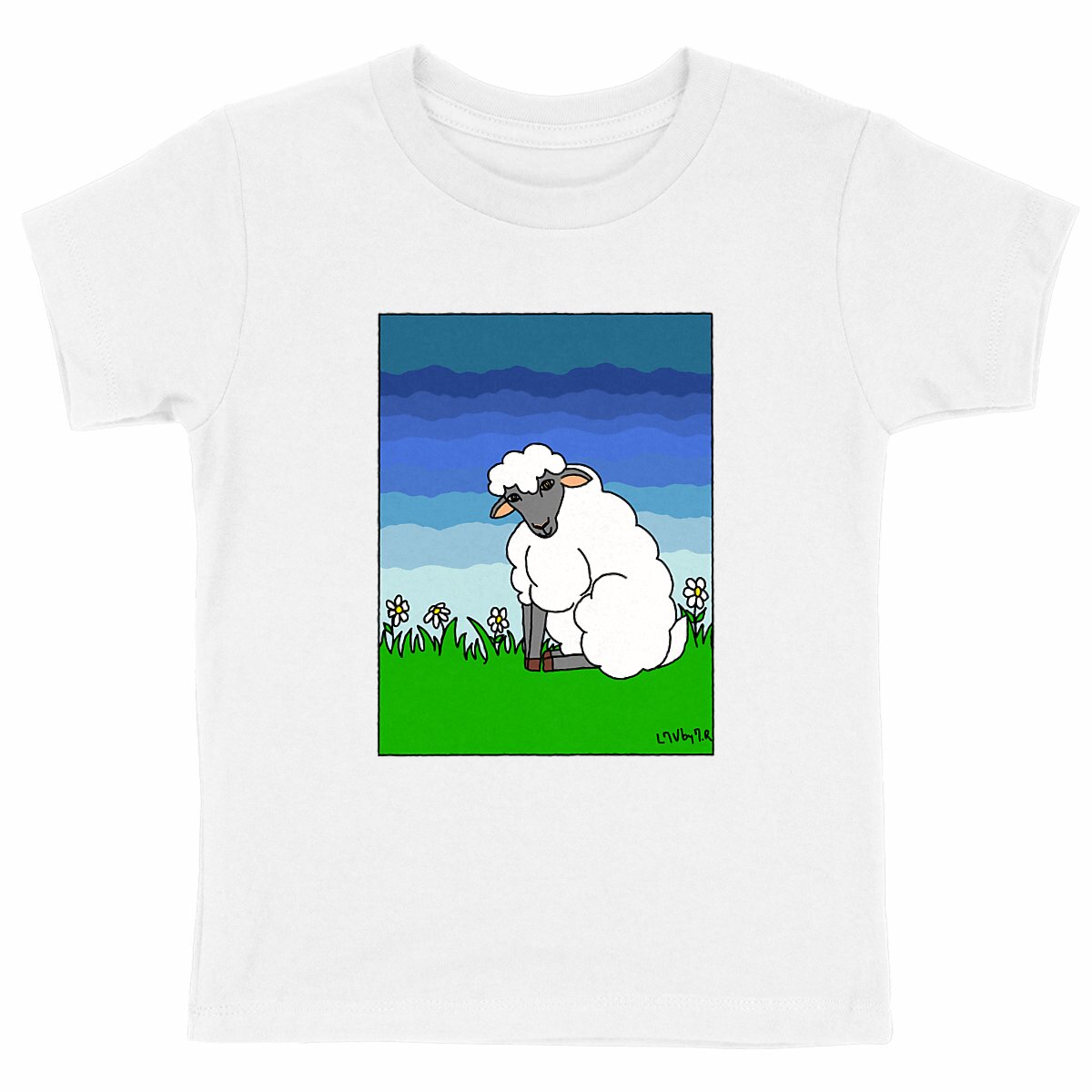 Image back Tee-shirt Bio MOUTON MIGNON