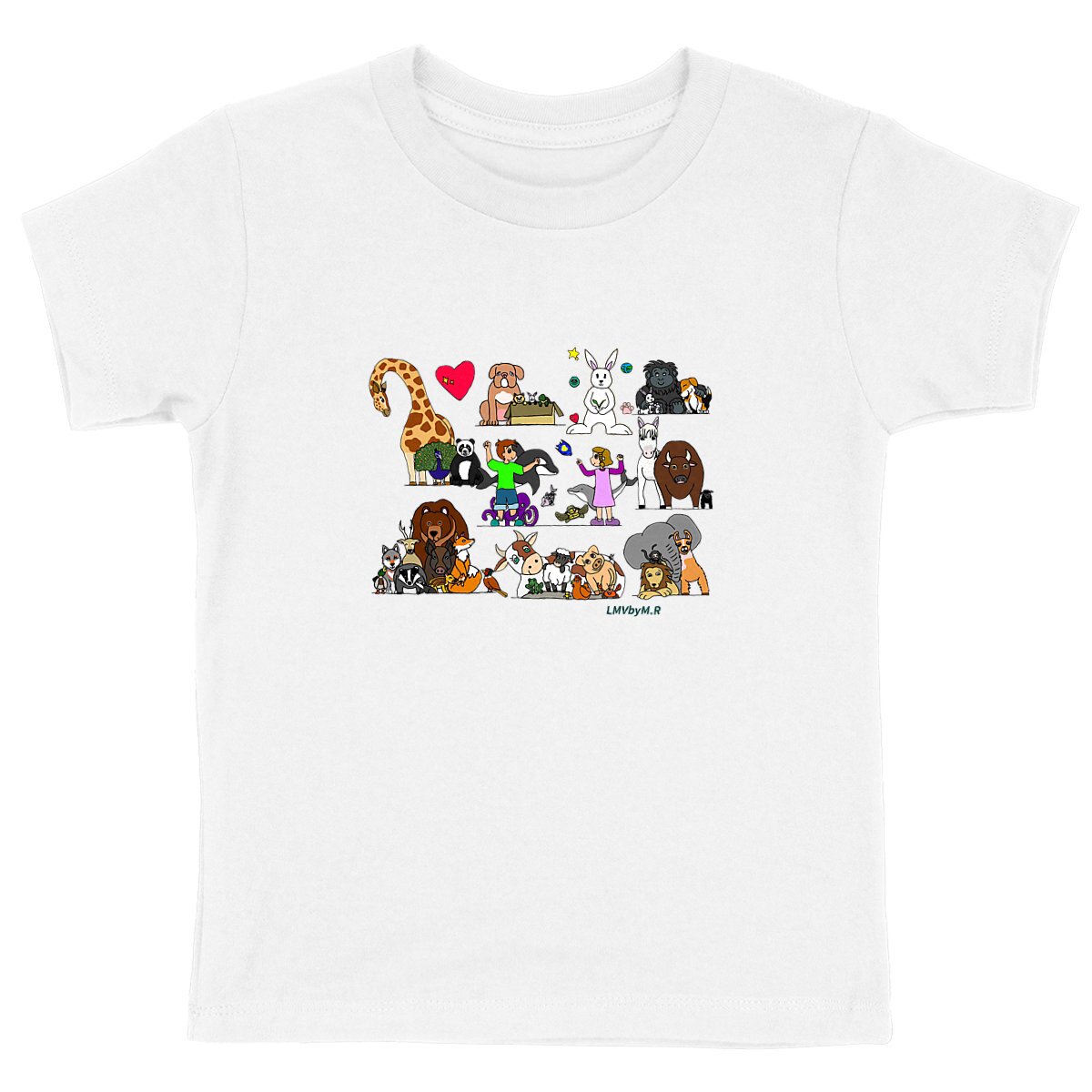 Image back Tee-shirt Bio Enfant POUR EUX