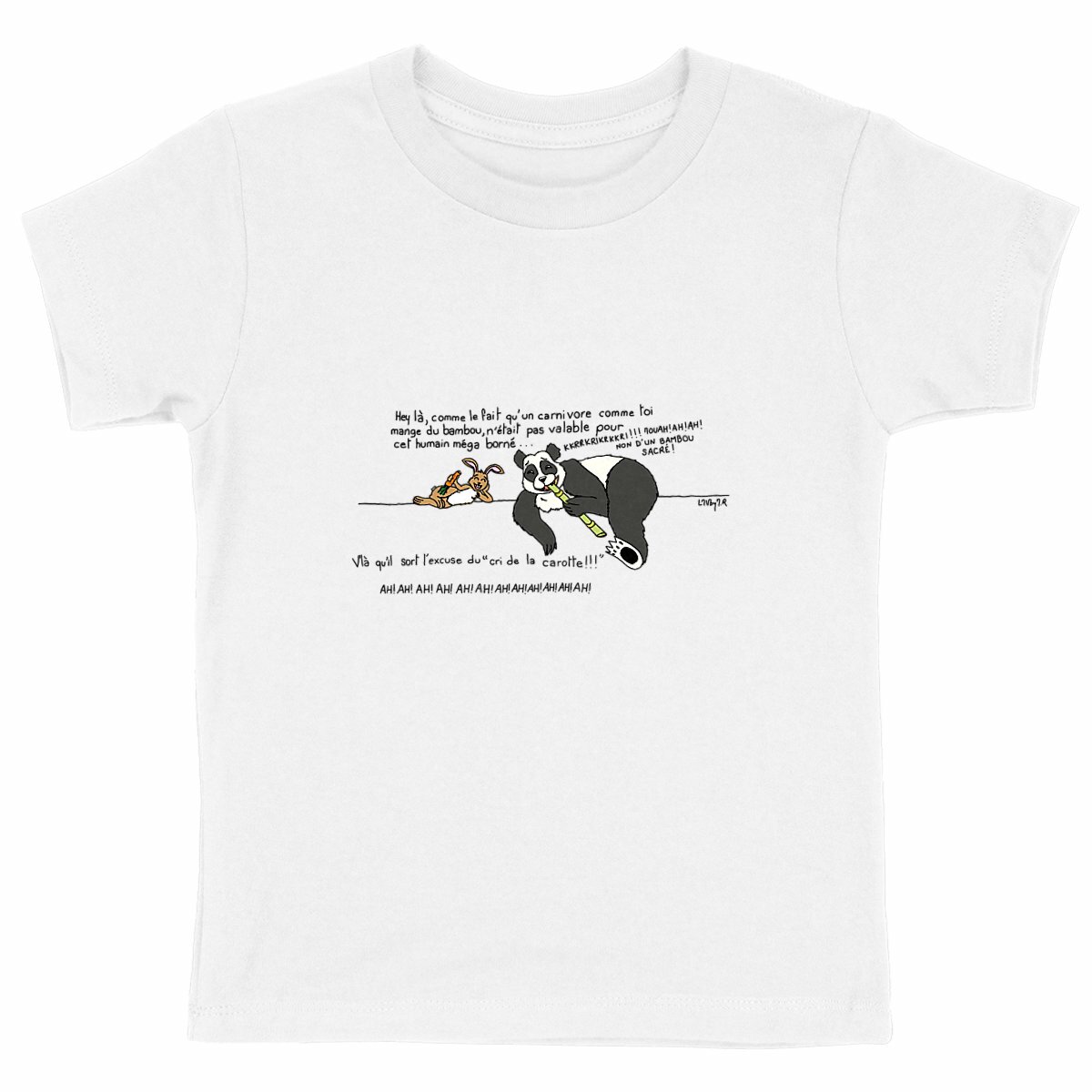 Image back Tee-shirt Bio NON D'UN BAMBOU SACRE