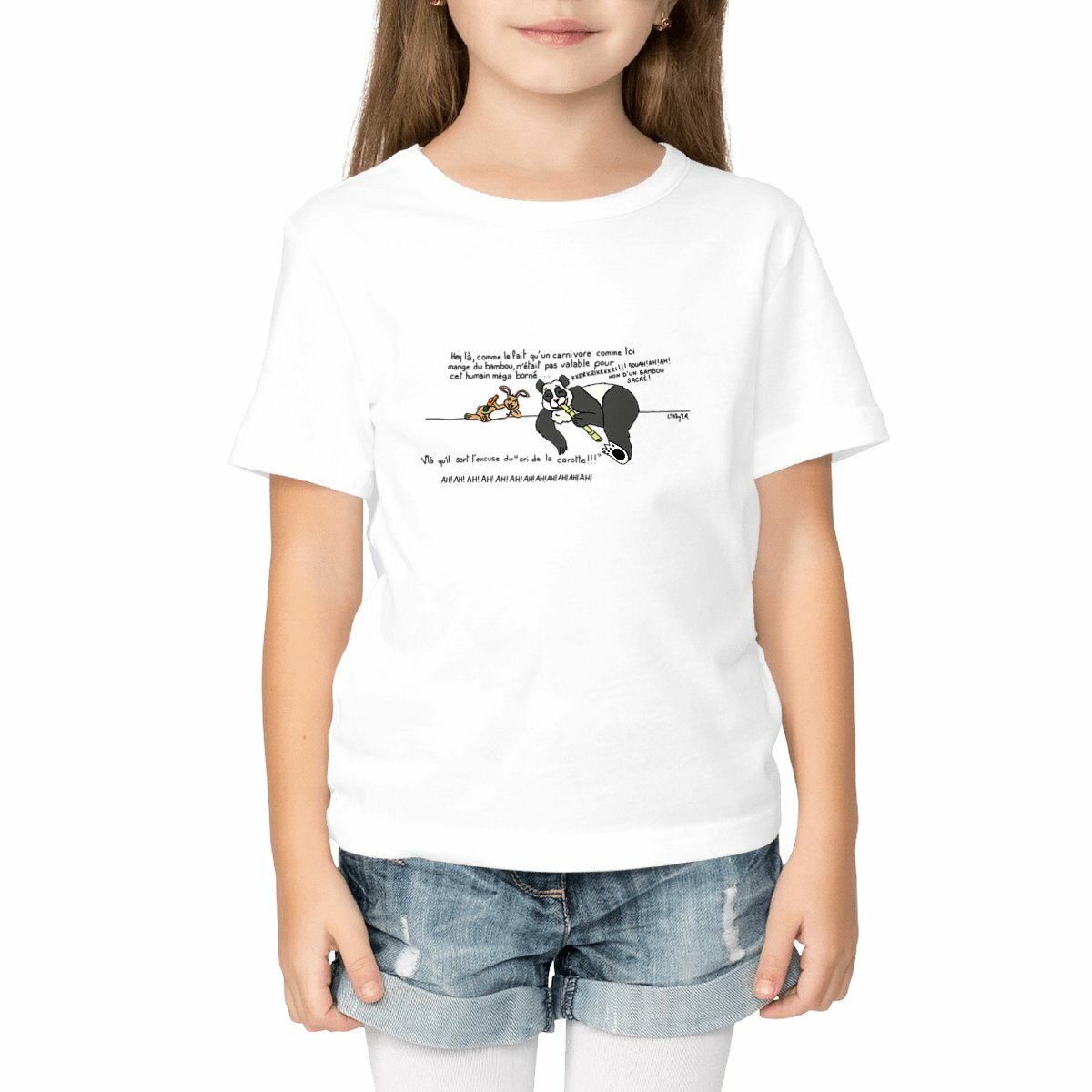 Image front Tee-shirt Bio NON D'UN BAMBOU SACRE