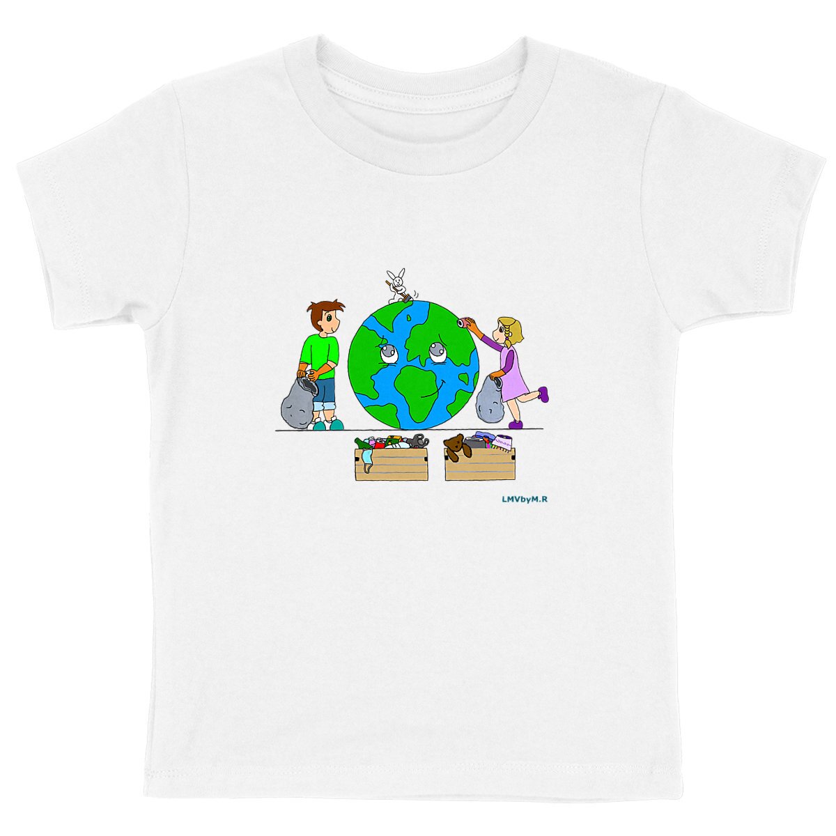 Image back Tee-shirt Bio Enfant MINIS ECOLOS