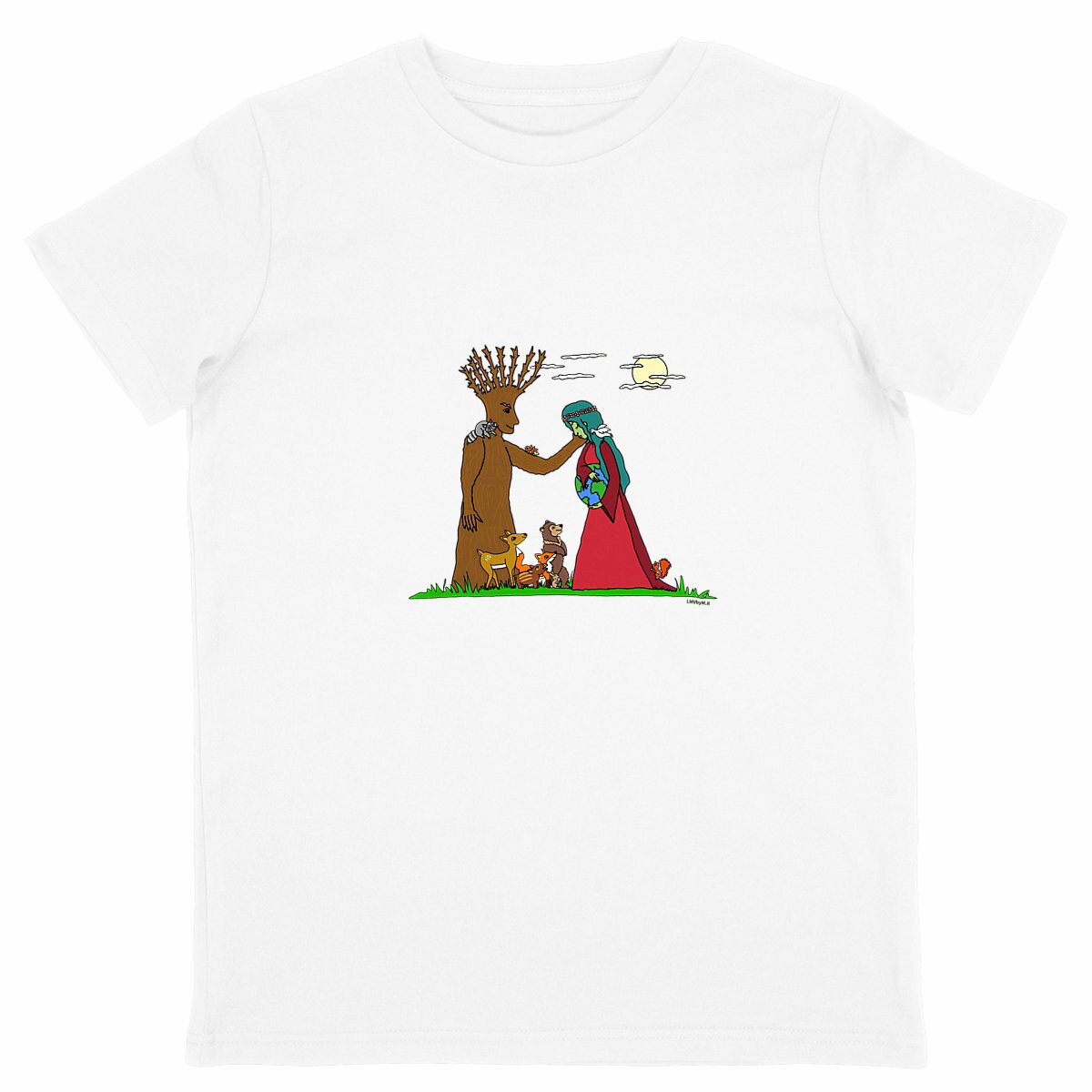 Image back T-shirt conversion Bio MERE NATURE