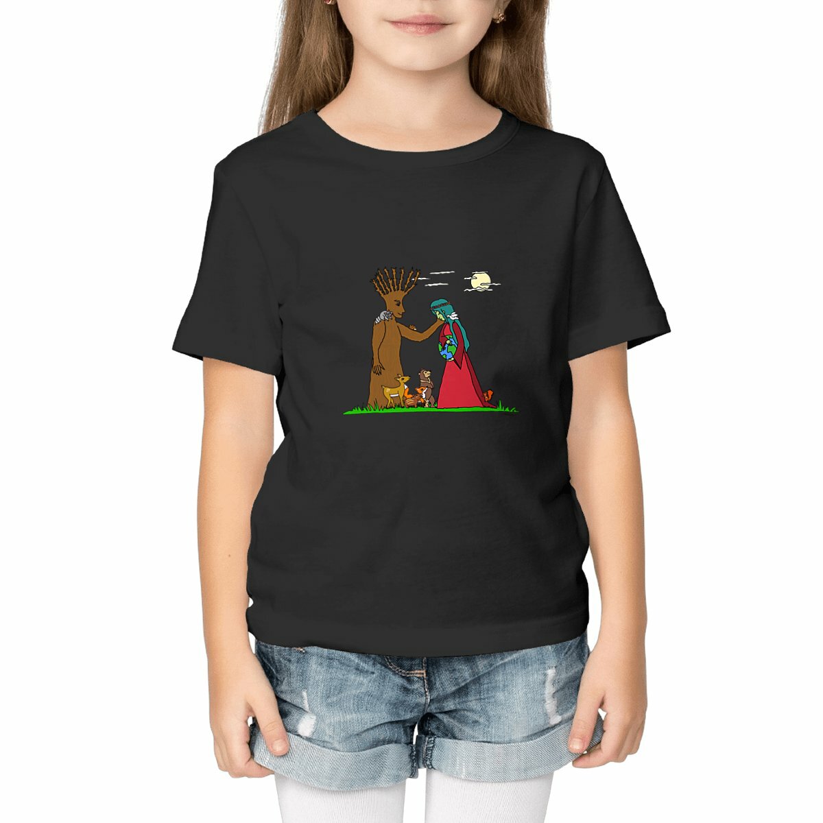 Image front T-shirt conversion Bio MERE NATURE