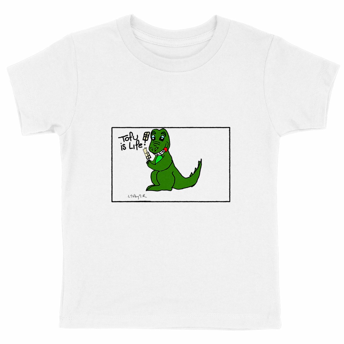 Image back Tee-shirt Bio TOFU IS LIFE !