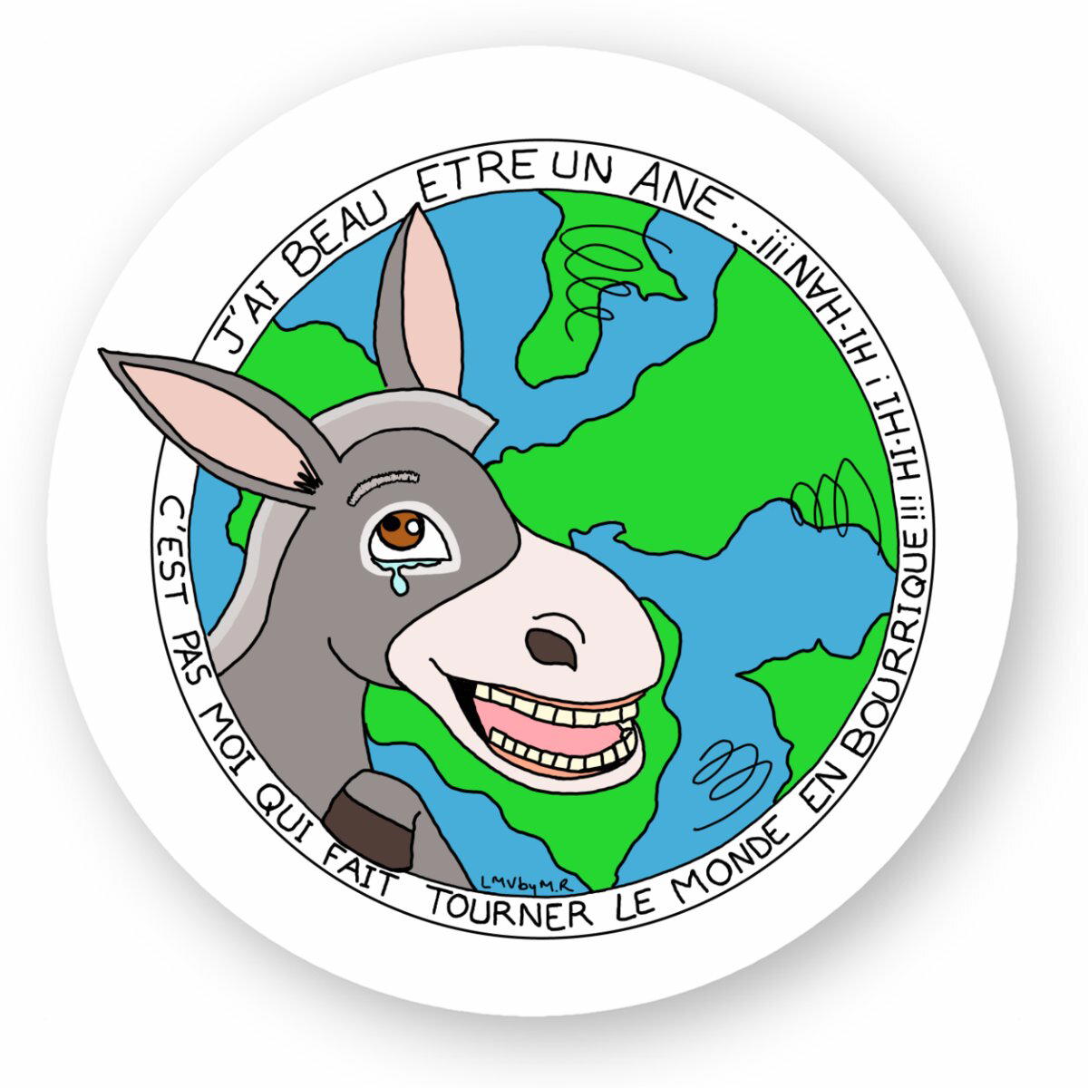 Image front Sticker BOURRIQUE
