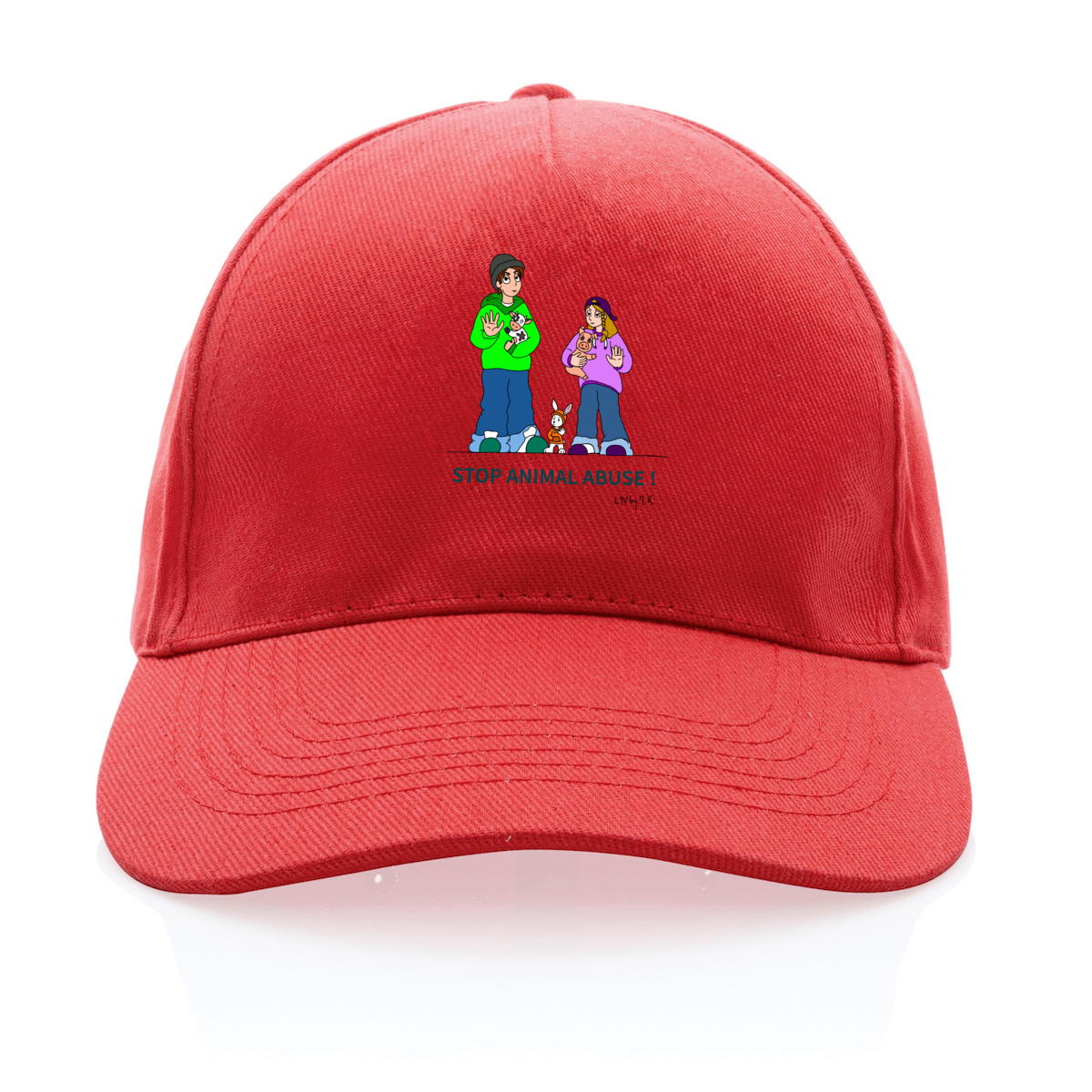 Image back Casquette STOP ANIMAL ABUSE