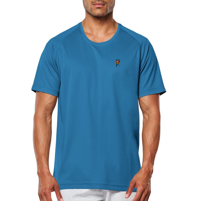 T-shirt de sport recyclé pour homme - Sunset Padel V2