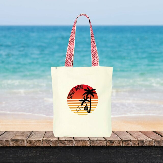 Totebag ethnique - Sunset Padel Club
