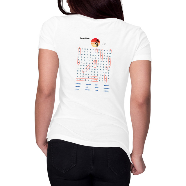 T-shirt Femme Epais - Mots Mélés