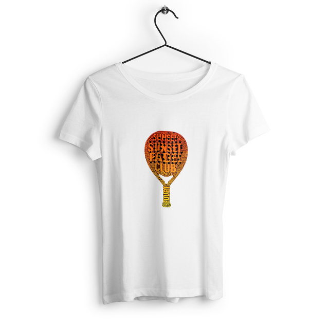 T-shirt Femme Epais - Sunset Raquette - Image