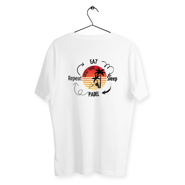 T-shirt Homme Made in France - Eat Padel - Image
