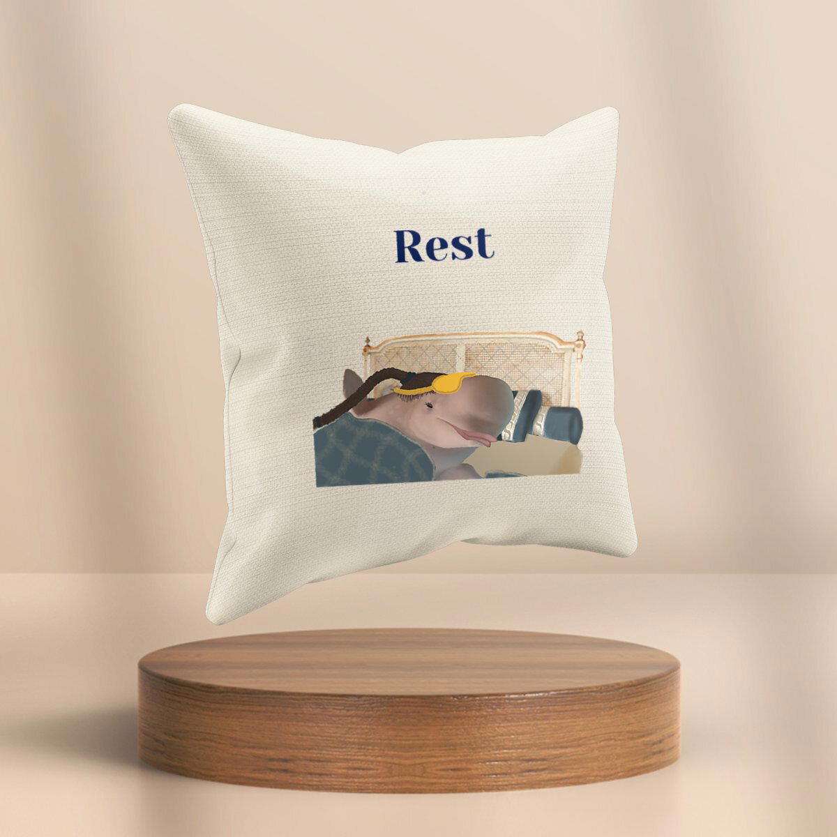 "Rest" - Coussin