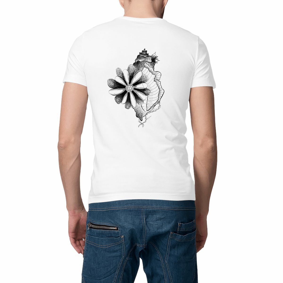 "Coquillage Croquis" - T Shirt 