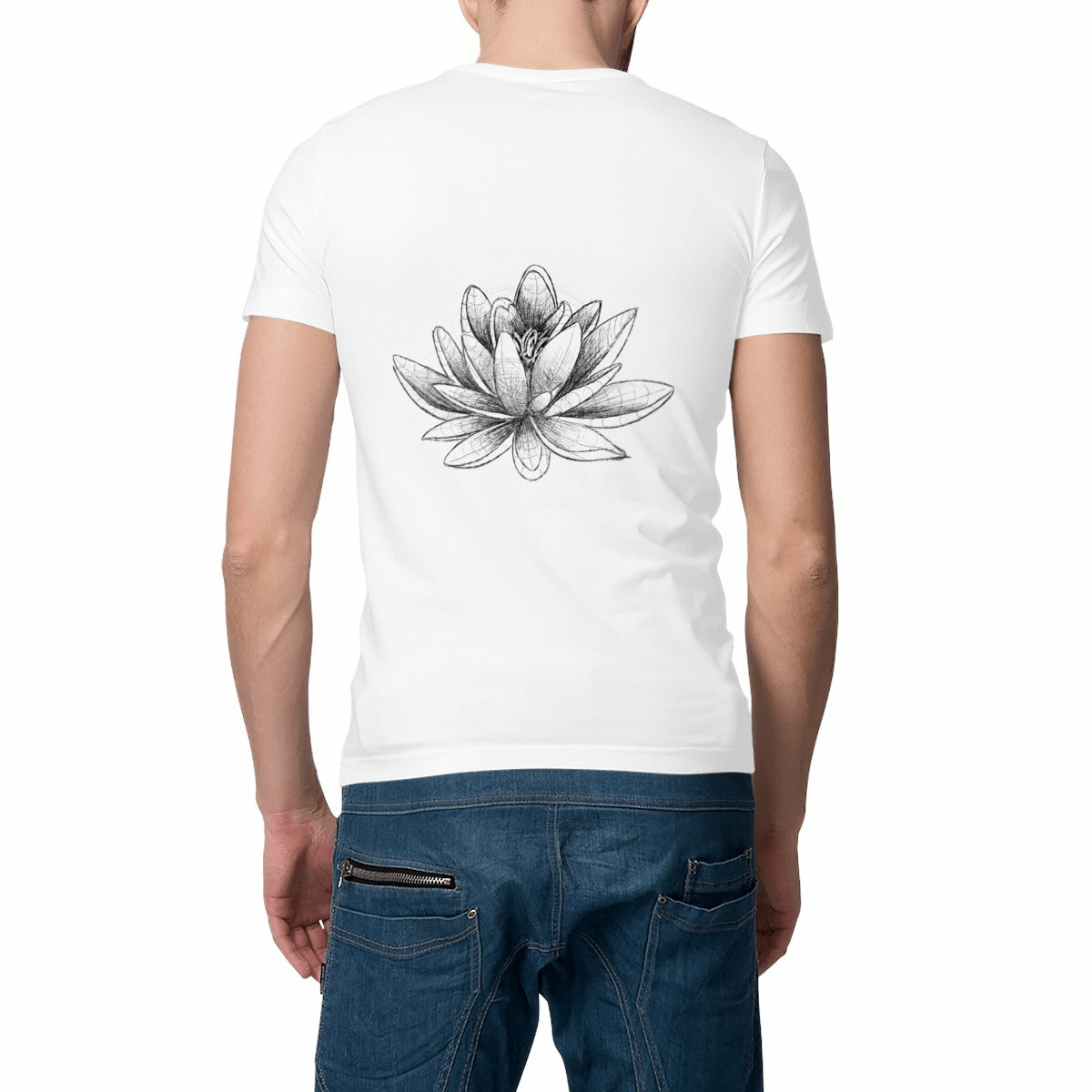 "Fleur Croquis" - T shirt