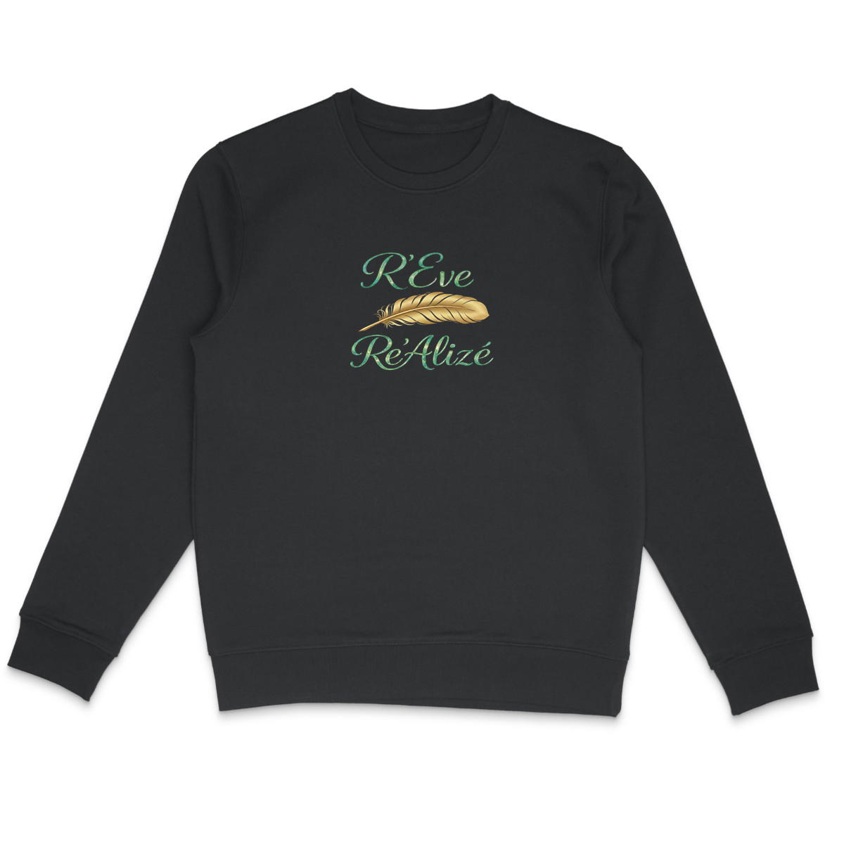 Image front Sweat-shirt labels Eve Vegan et G.O.T.S  R'Eve Rè'Alizé - 3 coloris