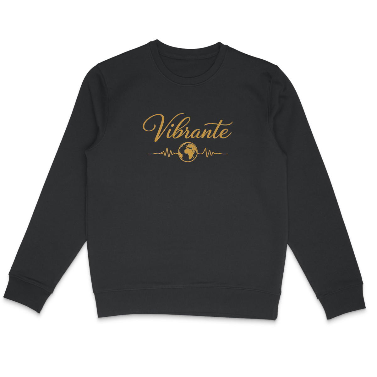 Image back Sweat-shirt labels Eve Vegan et G.O.T.S  Vibrante - 4 coloris